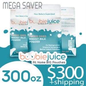 BoobieJuice 300oz MEGA At HOME BIG Pouches