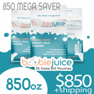 BoobieJuice 850oz MEGA At HOME BIG Pouches