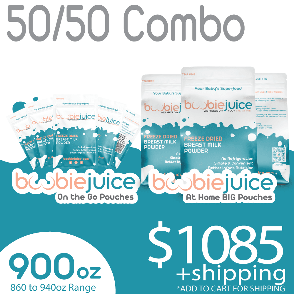 BoobieJuice 900oz Stash 50/50 On the GO & At HOME